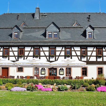 Hotel Folklorehof Chemnitz Esterno foto